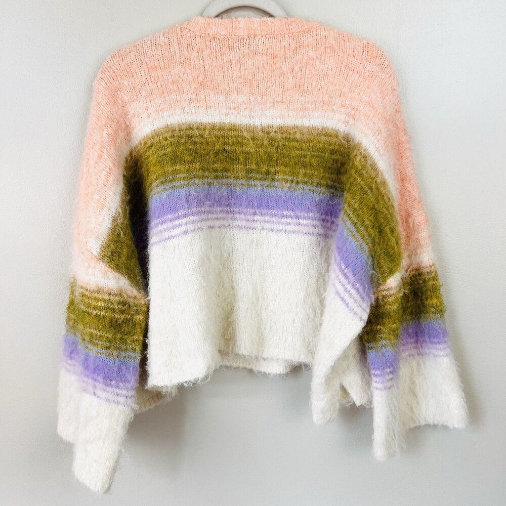 BDG Urban Outfitters Bailey Pink Brushed Knit Oversized Slouchy Y2K Sweater Med - Picture 7 of 9